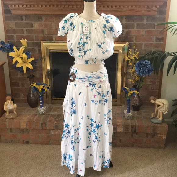 pineapple moon Dresses Nwt 2 Piece Pineapple Moon Boutique Set